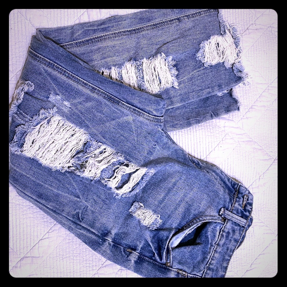 Distressed Jeans
